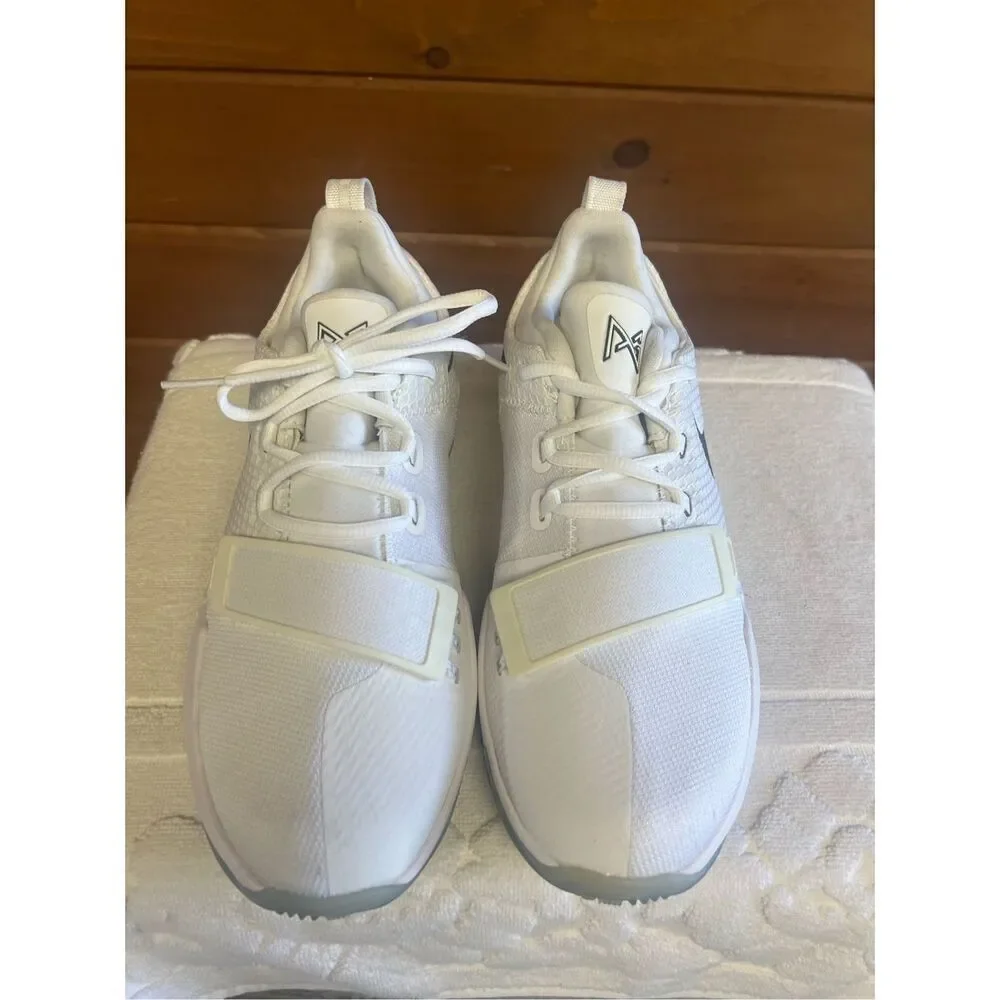 Nike Paul George 1 White Size 7 Youth  Basketball Shoes PG 880304-100